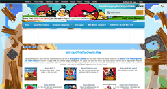 Desktop Screenshot of bestangrybirdgames.com
